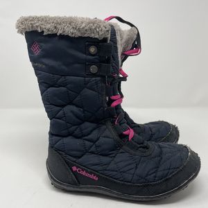 Columbia Girls Minx Mid II 200 Gram Waterproof Winter Snow Boots Girl's Size 1